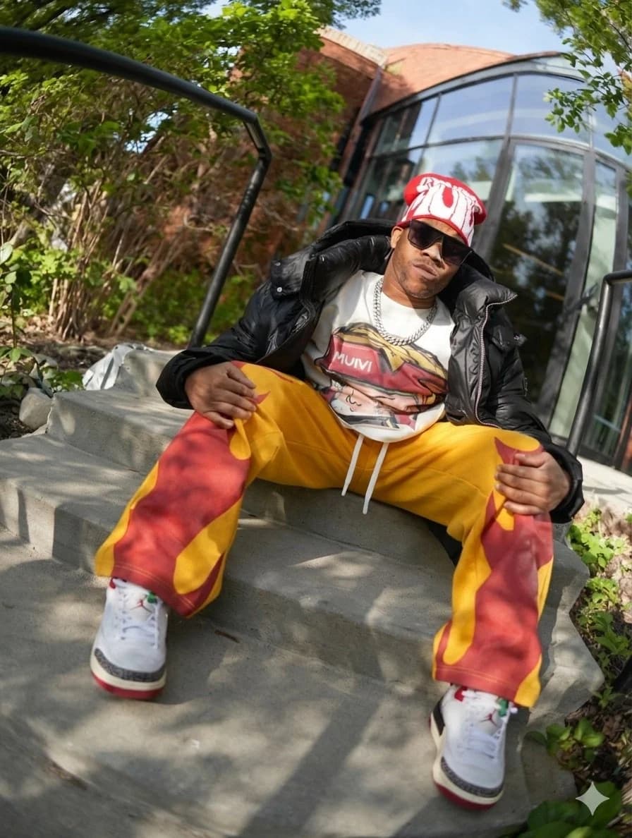 Pants - Flames